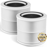 AromaRoom AP100-A Air Filter Replacement, 2 Packs 3-in-1 True Hepa H13 High Filtration Air Purifier Filter Compatible with LEVOIT Core Mini, Air Cleaner Filter With Efficiency Activated Carbon